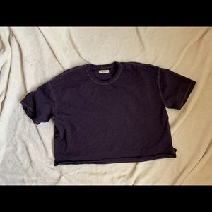 Madewell comfy crop top